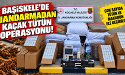Başiskele’de jandarmadan kaçak tütün operasyonu! 1 milyon TL’lik ürün ele geçirildi