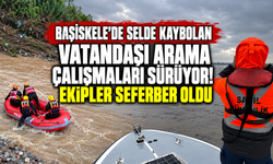 Başiskele'de selde kaybolan vatandaşı arama çalışmaları sürüyor! Ekipler seferber oldu