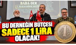 Kocaeli'de Şaşırtan Karar! Bu Derneğin Bütçesi Sadece 1 Lira Olacak