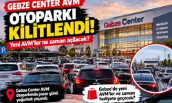 Gebze Center AVM Otoparkı Kilitlendi!