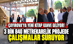 Çayırova'ya yeni kitap kahve geliyor! 3 bin 840 metrekarelik projede çalışmalar sürüyor