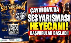 Çayırova’da Ses Yarışması Heyecanı! Başvurular Başladı