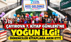 Çayırova 7. Kitap Günleri’ne yoğun ilgi! Öğrenciler kitaplara akın etti