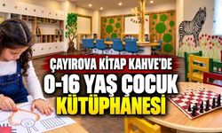 Çayırova Kitap Kahve'de 0-16 Yaş Çocuk Kütüphanesi