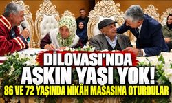Dilovası'nda aşkın yaşı yok! 86 ve 72 yaşında nikâh masasına oturdular