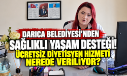 Darıca Belediyesi'nden sağlıklı yaşam desteği! Ücretsiz diyetisyen hizmeti nerede veriliyor?
