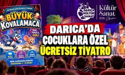 Darıca’da Çocuklara Özel Ücretsiz Tiyatro