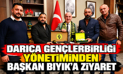 Darıca Gençlerbirliği yönetiminden Başkan Bıyık’a ziyaret