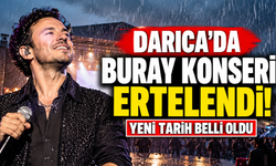 Darıca'da Buray konseri ertelendi! Yeni tarih belli oldu
