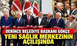 Derince Belediye Başkanı Gökçe Yeni Sağlık Merkezinin Açılışında