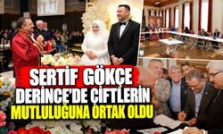 Sertif Gökçe Derince'de Çiftlerin Mutluluğuna Ortak Oldu