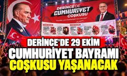 Derince'de 29 Ekim Cumhuriyet Bayramı Coşkusu Yaşanacak