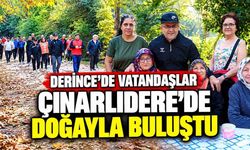 Derince'de Vatandaşlar Çınarlıdere'de Doğayla Buluştu