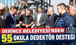 Derince Belediyesi’nden 55 Okula Dedektör Desteği