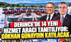 Derince'de 14 Yeni Hizmet Aracı Tanıtılıyor: Gökhan Günaydın Katılacak