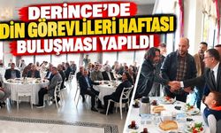 Derince’de Din Görevlileri Haftası Buluşması Yapıldı