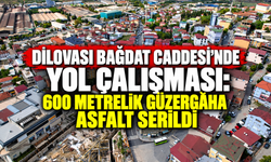 Dilovası Bağdat Caddesi’nde yol çalışması: 600 metrelik güzergâha asfalt serildi