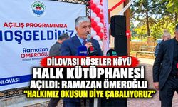 Dilovası Köseler Köyü Halk Kütüphanesi Açıldı: Ramazan Ömeroğlu “Halkımız Okusun Diye Çabalıyoruz”