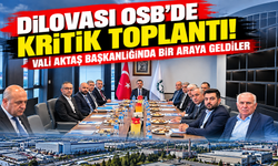 Dilovası OSB'de kritik toplantı! Vali Aktaş başkanlığında bir araya geldiler