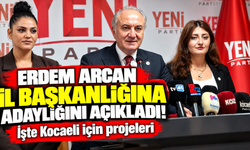 Erdem Arcan İl Başkanlığına Adaylığını Açıkladı! İşte Kocaeli İçin Projeleri