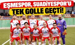 Eşmespor, Suadiyespor'u tek golle geçti! Coşkun Görkem Gökdemir galibiyetle başladı