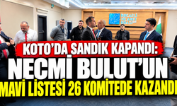 KOTO’da Sandık Kapandı: Necmi Bulut’un Mavi Listesi 26 Komitede Kazandı