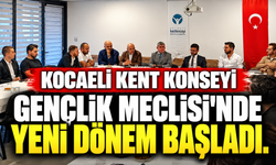 Kocaeli Kent Konseyi Gençlik Meclisi’nde Yeni Dönem Başladı