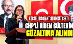 Kocaeli Bağlantısı Dikkat Çekti: CHP’li Didem Gültekin Gözaltına Alındı
