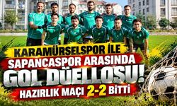 Karamürselspor ile Sapancaspor arasında gol düellosu! Hazırlık maçı 2-2 bitti