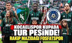 Kocaelispor kupada tur peşinde! Rakip Mazıdağı Fosfatspor