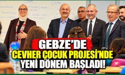 Gebze'de Cevher Çocuk Projesi'nde yeni dönem başladı!