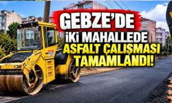 Gebze'de iki mahallede asfalt çalışması tamamlandı! İşte yenilenen sokaklar