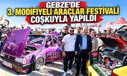 Gebze’de 3. Modifiyeli Araçlar Festivali Coşkuyla Yapıldı
