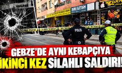 Gebze'de aynı kebapçıya ikinci kez silahlı saldırı!