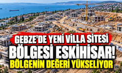 Gebze'de yeni villa sitesi bölgesi Eskihisar! Bölgenin değeri yükseliyor