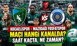 Kocaelispor - Mazıdağı Fosfatspor maçı hangi kanalda? Saat kaçta, ne zaman?