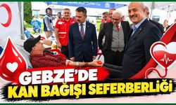 Gebze'de kan bağışı seferberliği! Vali İlhami Aktaş'tan vatandaşlara destek