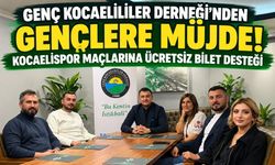 Genç Kocaelililer Derneği’nden gençlere müjde! Kocaelispor maçlarına ücretsiz bilet desteği