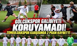 Gölcükspor galibiyeti koruyamadı! Zonguldakspor karşısında 2 puan kaybetti