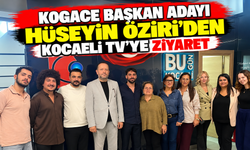 KOGACE başkan adayı Hüseyin Öziri’den Kocaeli TV’ye ziyaret