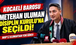 MHP’li Metehan Uluman Kocaeli Barosu Disiplin Kurulu’na Seçildi!