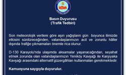 Kocaeli Valiliği’nden Kritik Uyarı! D-130’da Ulaşım Aksayacak, Yeniköy-Karşıyaka Arası Alternatif Güzergâhlar