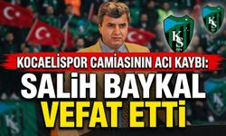 Kocaelispor Camiasının Acı Kaybı: Salih Baykal Vefat Etti
