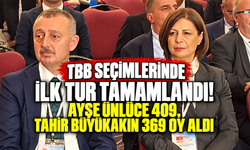 TBB SEÇİMLERİNDE İLK TUR TAMAMLANDI! AYŞE ÜNLÜCE 409, TAHİR BÜYÜKAKIN 369 OY ALDI