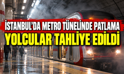 İstanbul'da metro tünelinde patlama paniği! Yolcular tahliye edildi, seferler durduruldu
