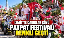 İzmit'te Çakırlar Köyü Patpat Festivali Renkli Geçti