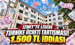 İzmit’te lisede turnike ücreti tartışması! 1.500 TL iddiası
