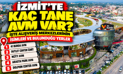 İzmit'te kaç tane AVM var? İşte alışveriş merkezlerinin isimleri ve bulunduğu yerler