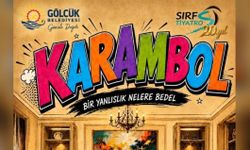 Gölcük'te Kahkaha Dolu Akşam: 'Karambol' Sahneleniyor