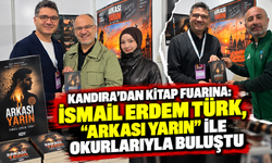 Kandıra’dan kitap fuarına: İsmail Erdem Türk, “Arkası Yarın” ile okurlarıyla buluştu